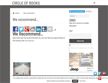 Tablet Screenshot of circleofbooks.com